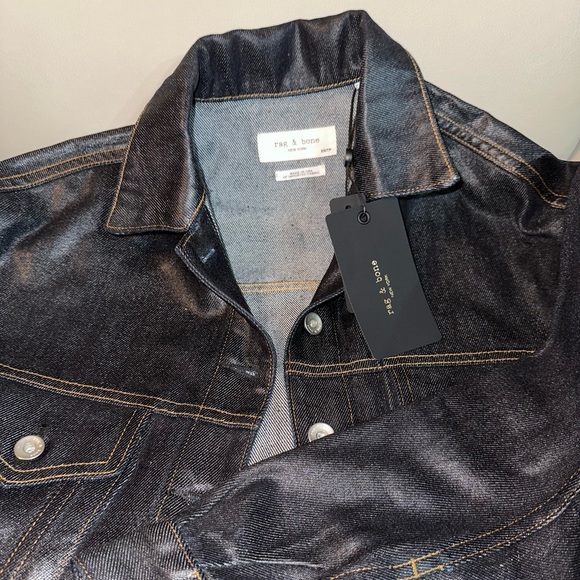 rag & bone New York Cropped Trucker Jacket - Picture 2 of 12